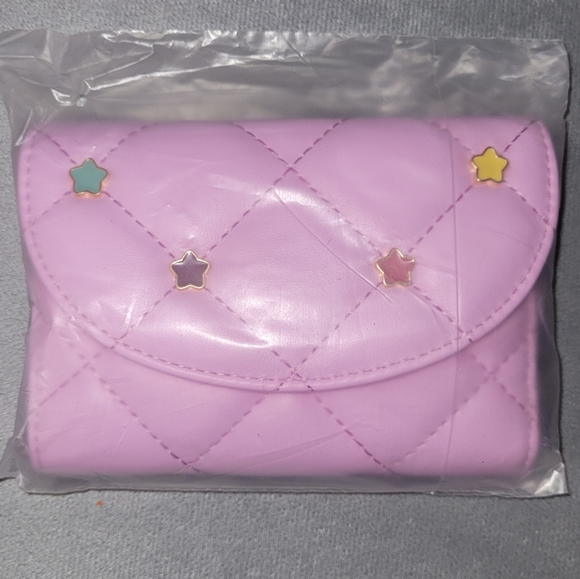 Quilted Wallet with Stars - Picture 6 of 16